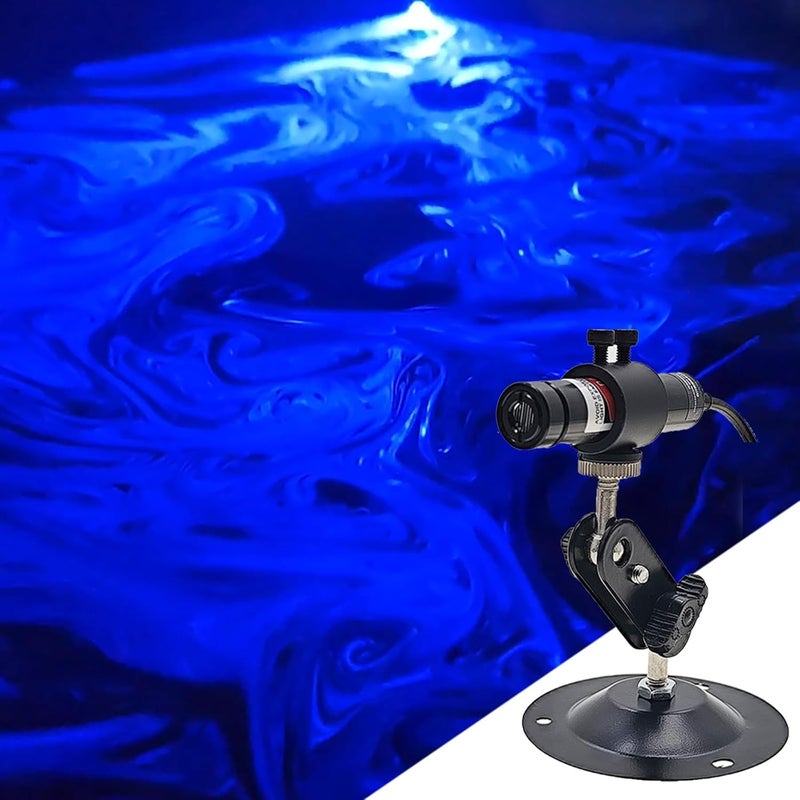 Laserlands 450nm Blue Line Generator Line Light Module Projector for Halloween Laser Swamp Pond Haunted House Dia.16mm - Image 1